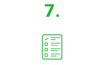 Icon: Grünes Symbol mit der Nummer 7 darauf.